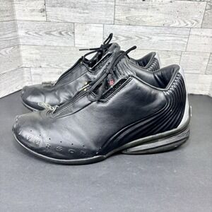 Reebok Allen Iverson I3 Answer VI Sneakers Mens 9.5 Black Athletic Shoes Zip VTG